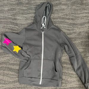 Zip up Star Sweatshirt